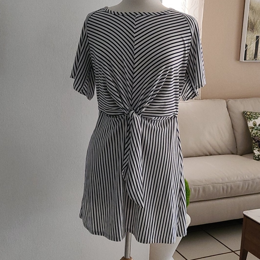Navy lunes dress